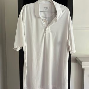 Navy and White Brooks Brothers Golf Polo Shirts